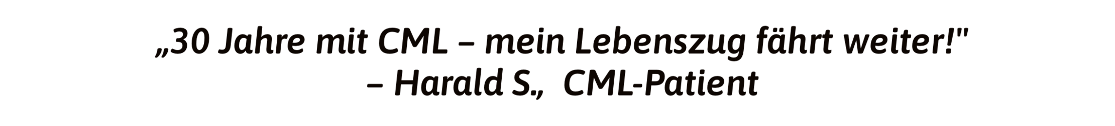 Blood Cancer Awareness Month 2025 Zitat von Herrn Schmidt.
