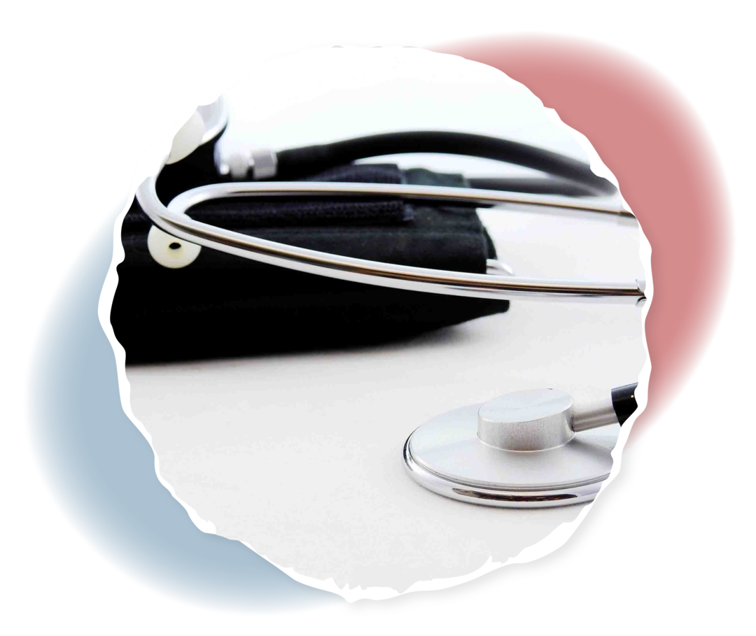 ITP: Diagnose Foto eines Stethoskops.