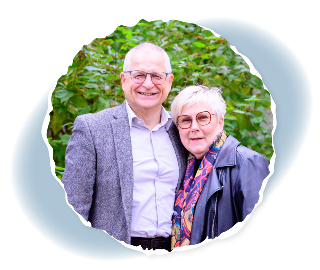 Foto von Peter Beyer mit seiner Frau Ilona Beyer.