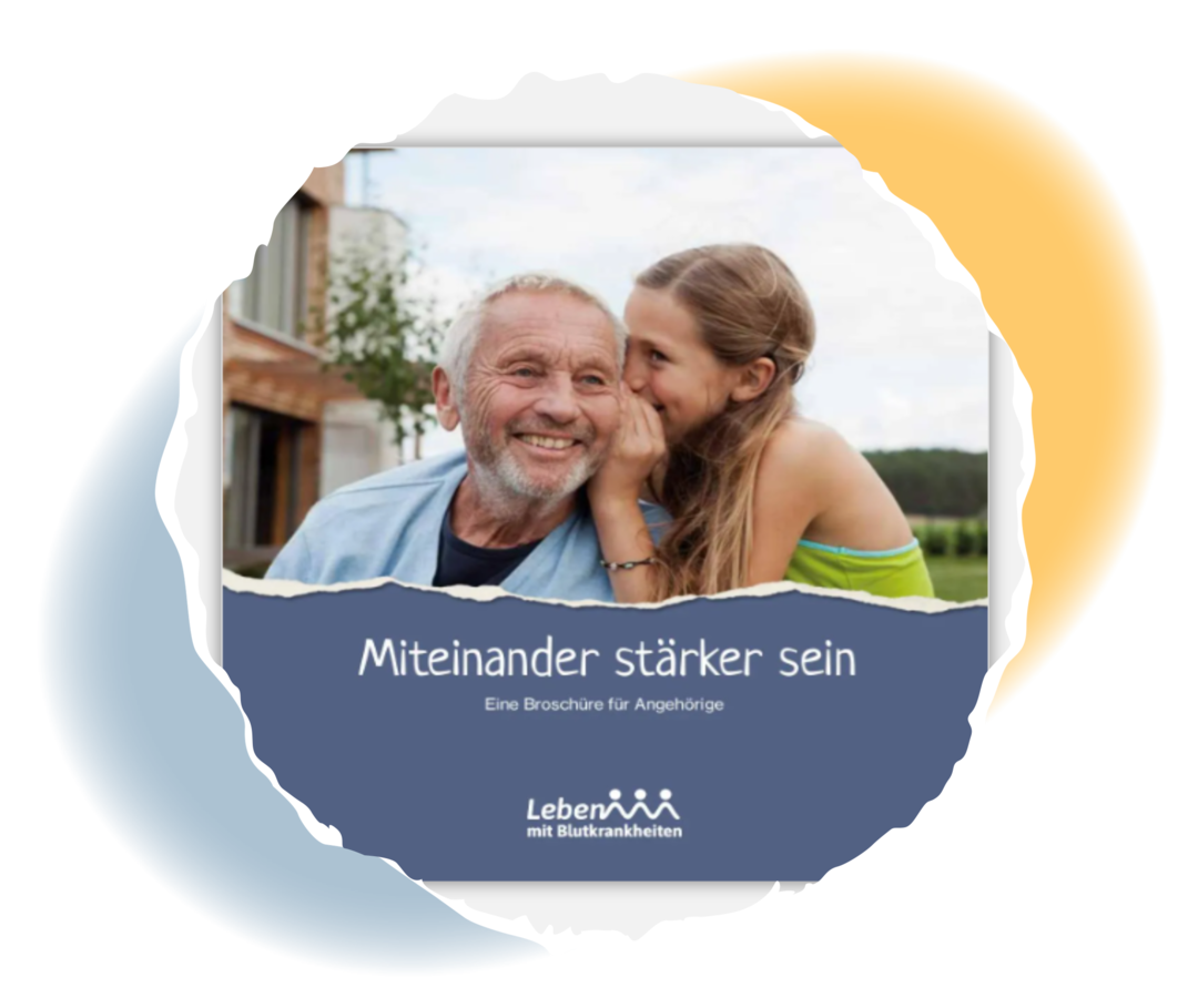 Titelblatt des Angehörigenbroschüre MF.