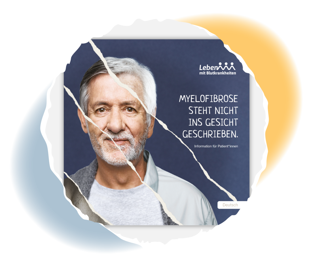 Titelblatt der Patientenbroschüre MF.