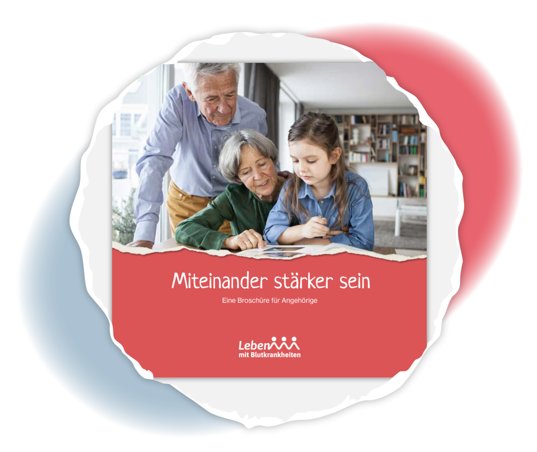 Titelblatt der PV-Angehörigenbroschüre.